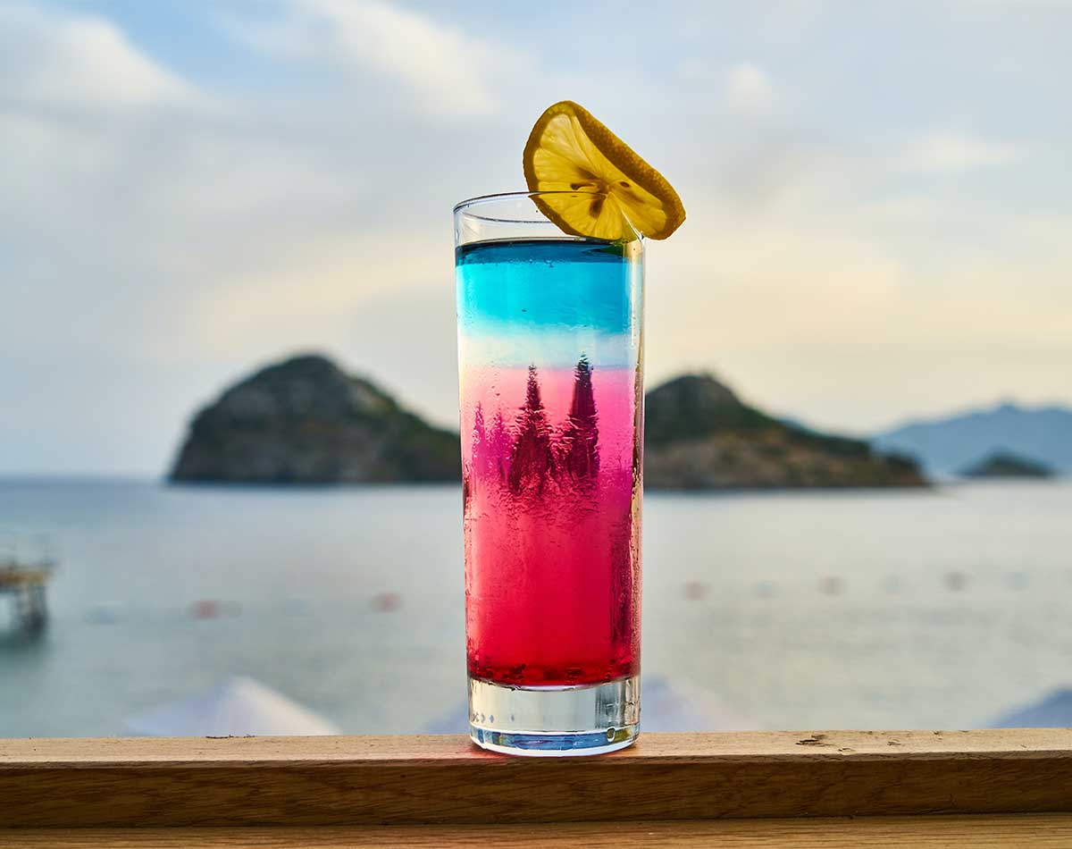 Cointreau Strawberry Basil Fizz